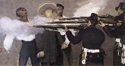Edouard Manet Details of The Execution of Maximilian painting